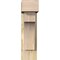 Ekena Millwork Westlake Block Rough Sawn Bracket w/ Offset Brace, Douglas Fir, 6"W x 14"D x 22"H BKT0604X14X22WTL05RDF - alternate 3